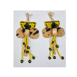 Boucles d'oreilles pendantes pour femmes à la mode, boucles d'oreilles en laiton, soldes, boucles d'oreilles élégantes et bon marché, bijoux faits à la main en Inde - Product Image 1