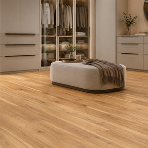 Suelo de Madera de Nogal de Lujo, Diseño Moderno, Acabado Liso Impermeable para Cocina y Baño - Product Image 1