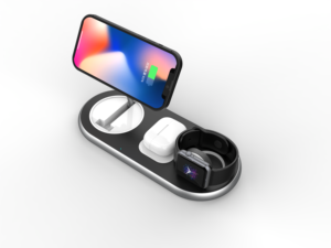 Cargador inalámbrico <span class=keywords><strong>3</strong></span> en 1, nuevas Ideas de productos, logotipo personalizado 2025 para iPhone <span class=keywords><strong>15</strong></span>, Cargador rápido para reloj para Airpods Station, triangulación de envíos - Product Image 5