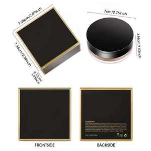 Poudre libre pour le visage sans pores, cosmétiques de beauté, produits de beauté non marqués, produits phares, best-sellers, poudre fixante pour le maquillage - Product Image 4