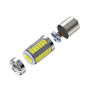 Feux LED pour voiture - Feu stop et clignotant, 33 SMD, 11 LED jaunes, 12-24V - Product Image 4