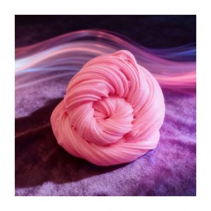 Crystal Glitter Pastel Charms Soft Fragant DIY Kit hecho a mano con cuentas de espuma Clay Textures Creative Slime Project - Product Image 3