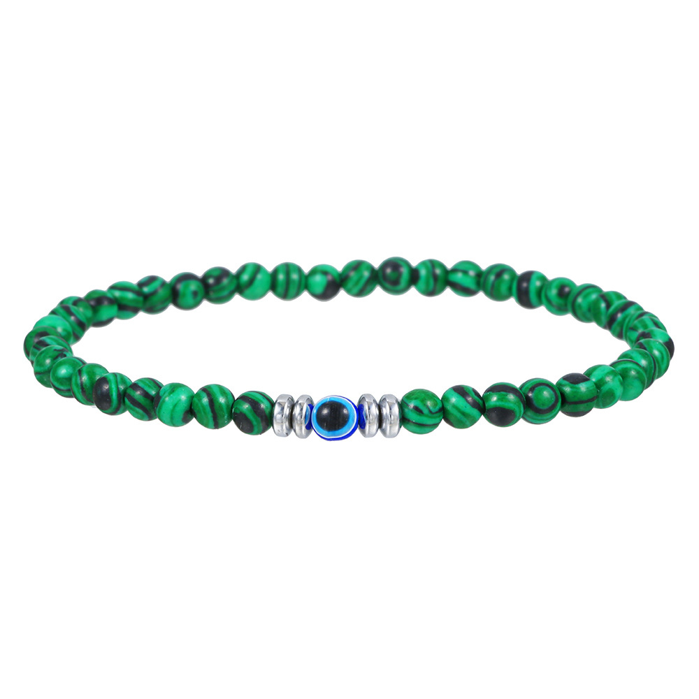 4-malachite bracelet orange