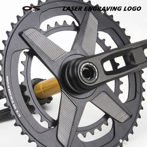 Biela Universal <span class=keywords><strong>para</strong></span> Bicicleta Plegable de Carretera, <span class=keywords><strong>Hueca</strong></span> e Integrada <span class=keywords><strong>para</strong></span> Montaje Directo, 52-36T, Núcleo de Transmisión de Alta Rigidez - Product Image 4