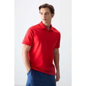 Camiseta Básica de Hombre Fiesta, Cuello Polo, Algodón Grueso y Suave, Corte Holgado - 88381 - Fiesta - Product Image 1