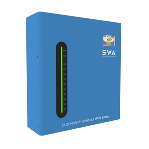 Batería <span class=keywords><strong>SWA</strong></span> ENERGY 5.12kWh 48V 100Ah Powerwall LiFePO4, <span class=keywords><strong>8500</strong></span>+ Ciclos, Certificaciones CB IEC62619 CE UL UKCA, para Sistemas de Almacenamiento de Energía Solar Doméstica - Product Image 2