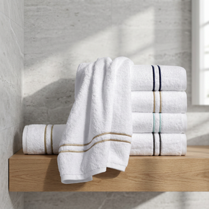 Serviette de bain en coton turc de qualité supérieure, écologique, à séchage rapide, très absorbante, en tissu éponge doux, pour hôtel et usage domestique, fabriquée en Turquie, vente en gros - Product Image 2