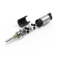 Petit moteur 12V 80 RPM 94:1 personnalisé à couple élevé, tête d'engrenage planétaire, moteur CC sans balais pour moulin à café