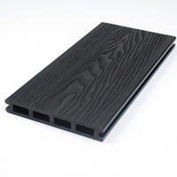 Lantai Dek Komposit WPC PVC Berkualitas Tinggi dengan Tekstur Timbul Dalam (Deep Embossed)