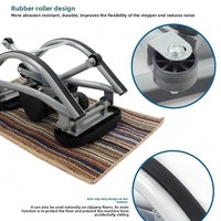 Tapis de course hydraulique en U de style coréen SPA, stepper compact pour usage domestique, équipement d'exercice, modèle de 27 cm de largeur