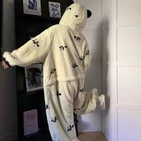 Pyjama pour femmes, combinaison mignonne en forme de panda, costume de cosplay pour adultes, prêt à porter en extérieur, vêtements de fête, cadeau de vacances IM127-W