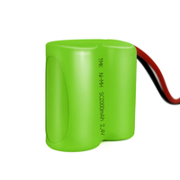 Batterie NiMH 2,4 V Sub C SC 2000 mAh (1600-3000 mAh) pour robots DIY, jouets, appareils électroménagers, approuvée MSDS