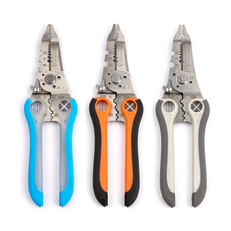 8.5 "Draadstripper Kabelsnijder Mini Multitool Draadstriptang Handheld Koperen Draadstripper