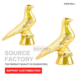 JinZun custom di alta qualità di plastica trofei e medaglie prezzo all'ingrosso premi stile piccione trofeo - Product Image 6