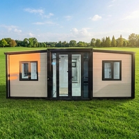 Solution d'habitation haute densité RUIISTEEL pour micro-appartements en centre-ville, logement étudiant, unité préfabriquée empilable, maison de 20 pieds