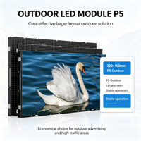 Modul LED Dalam Ruangan P2 Layar SMD Penuh Warna Resolusi Tinggi 320x160mm Modul Tampilan LED