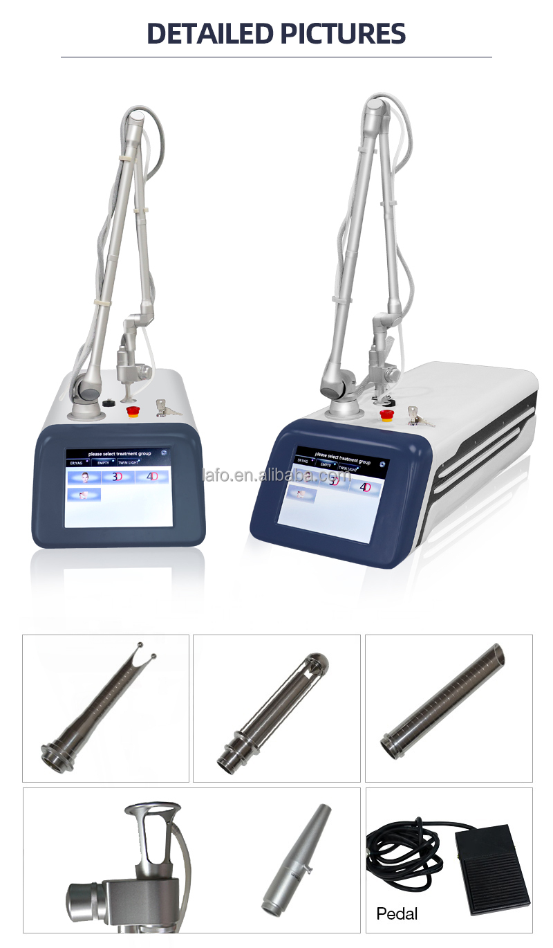Top selling Portable laser co2 fractional / co2 fractional laser / fractional co2 laser machine for skin rejuvenation