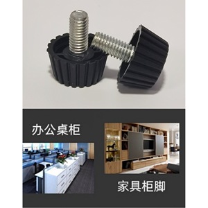 Xinhengxin M8 Gear Adjustable <b>Cabinet</b> Legs Steel Round Furniture Hardware For Office <b>Desk</b> <b>Cabinet</b> - Product Image 1