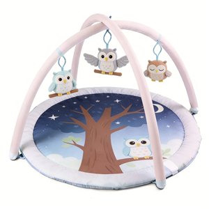 Alfombra de Juego para Bebés Personalizada, Fácil de Montar, 3 en 1, Gimnasio de Juego para Bebés, Alfombra de Actividades con Juguetes Colgantes - Product Image 2
