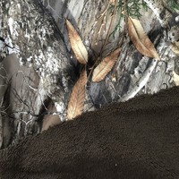 Tissu imperméable en polaire berbère laminé TPU à 3 couches, camouflage Realtree, softshell
