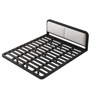 <span class=keywords><strong>Base</strong></span> de <span class=keywords><strong>Cama</strong></span> de Diseño Tatami Elegante y de Perfil Bajo con Estructura Metálica Resistente, Ahorra Espacio, para Dormitorios Principales y Habitaciones de Invitados, Fácil de Ensamblar - Product Image 4