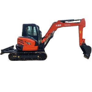 รถขุดขนาดเล็กมือสอง Kubota Kx155 ขายดีที่สุด 5 ตัน 6 ตัน 5.5 ตัน เครื่องยนต์ Kubota แท้ ราคาดีที่สุด ได้รับการรับรองมาตรฐาน CE พร้อมหัวเจาะ - Product Image 1