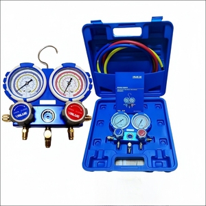 Juego de Herramientas de Refrigeración HVAC R410A/R22/R134a/R404C/R407C, Nuevo/Usado, Manómetro de Gas Refrigerante para Aire Acondicionado Automotriz - Product Image 1