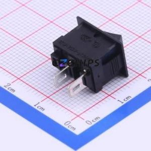 SS01-BBIWA-RA20-R Rocker Switch Through hole Component (THT) Switch 15mm 10.5mm Concave Bend Without - Product Image 1