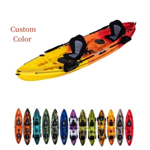 Kayak familial LSF en promotion, 3 places, pour la pêche et la navigation, coque en HDPE/PE/polyéthylène, pour la pêche en plein air - Product Image 1