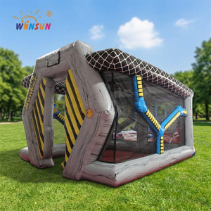 WINSUN Juegos Deportivos Inflables, Arena Interactiva con Obstáculos, Material de PVC, Sin Plomo y Resistente al Fuego, Capacidad de 200 kg - Product Image 1