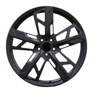 Jantes en alliage forgées exclusives pour Porsche Taycan, personnalisées, noires et blanches, à vendre en 17, 18, 20, 22 et 24 pouces - Product Image 4