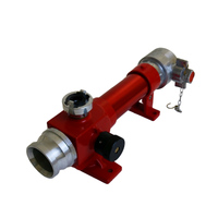 Lance à mousse flexible en alliage d'aluminium de haute qualité pour la lutte contre l'incendie, avec débit sélectionnable et raccord de tuyau d'incendie