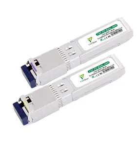 10g sfp + bi 80km 1490nm/1550nm lc dm ऑप्टिकल ट्रांसीवर 10gb एकल फाइबर सिम्प्लेक्स sfp bdi 10g 80 किमी sfp मॉड्यूल