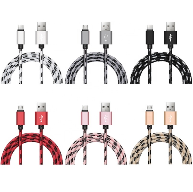 Short Micro USB Charging Cable 25cm Fast Data Sync Charger Cable for Samsung Huawei Xiaomi Android Microusb Mobile Phone Cables