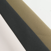 Tissu extensible en sergé Morgan mat de qualité supérieure, 100 % polyester, à haute élasticité, pour blazer, pantalon large et robe pour femme