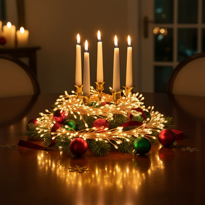 Luci Natalizie Impermeabili da 3 Metri <span class=keywords><strong>con</strong></span> 200 LED a Grappolo per <span class=keywords><strong>Soffitto</strong></span>, Camera da Letto, Ghirlande, Finestre, Matrimoni e Decorazioni per Albero di Natale - Product Image 2