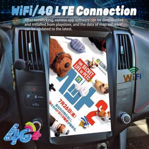 Autoradio Android 13 4G avec GPS, lecteur multimédia vidéo, assistance à la marche arrière, DSP 2Din pour Lexus RX300 RX400H 2004-2009 - Product Image 3