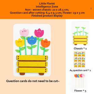 Kit d'artisanat de pot de fleur rose bricolage jouets éducatifs pour enfants maison école et salle de classe comprend des activités amusantes Pot - Product Image 3
