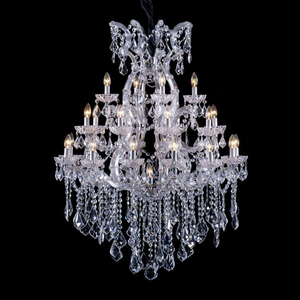 Nuevo estilo decoración del hogar boda iluminación decorativa Gran Luz de lujo nórdico moderno K9 araña de cristal - Product Image 6