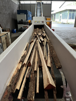 Broyeur à tambour horizontal grande capacité pour bois, branches et tiges de maïs