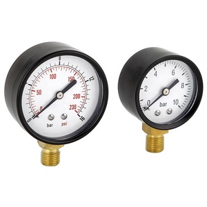 0 ~ 230 psi Mini Montaje Lateral 16 bar prueba aire manómetro control manómetro - Product Image 2