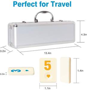 Juego de mesa de 4 piezas de plástico para la familia, Set de juego de mesa de 4 piezas de plástico, bastidores clásicos de juego de mesa para amigos, 106 - Product Image 5