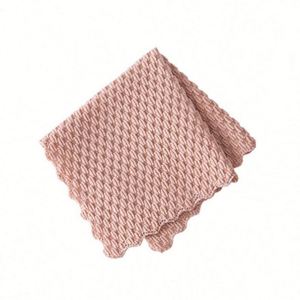 Square Home Kitchen Dish Cleaning <b>Microfiber</b> <b>Towel</b> Anti-grease Wiping Rags Efficient Absorbent 24.5x24cm Cloth - Product Image 4