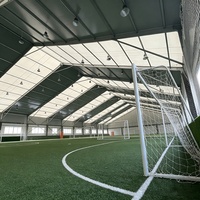Grande Tente de Réception pour Événements Sportifs – Structure en Aluminium, Imperméable, Idéale pour Terrains de Sport Extérieurs