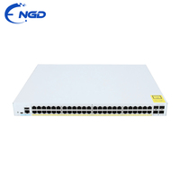 Nuevo Switch de Red Empresarial Ethernet de 48 Puertos Serie C1300, 4x10 Gigabit, 4x10G SFP+ Uplink, Apilable, en Stock C1300-48T-4X