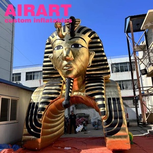 गोल्डन ट्यूनखामुन चरित्र inflatable, inflatable फिरौन चरित्र सुरंग प्राचीन मिस्र प्रदर्शनी सजावट के लिए inflatable आर्क - Product Image 4