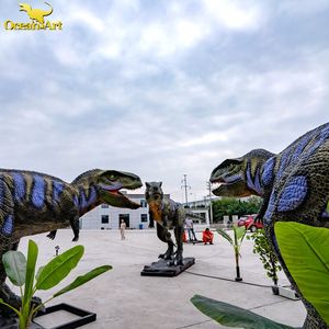 Proveedor de dinosaurios Zigong, diseño personalizado de dinosaurio, compra escultura de dinosaurio animatronic para parque temático - Product Image 6