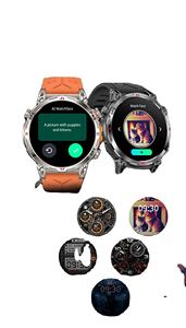KC93 2025 GPS <strong>Smartwatch</strong> AMOLED Display 3ATM Waterproof Fitness Tracker Sleep Tracker 650mAh Battery 5-10 Days Life Flashlight - Product Image 6