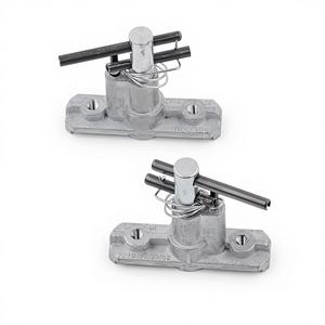 Pièces détachées <span class=keywords><strong>pour</strong></span> <span class=keywords><strong>ascenseur</strong></span> Mitsubishi moderne, serrure triangulaire de <span class=keywords><strong>porte</strong></span> avec clé à double tige <span class=keywords><strong>pour</strong></span> utilisation hôtelière - Product Image 1