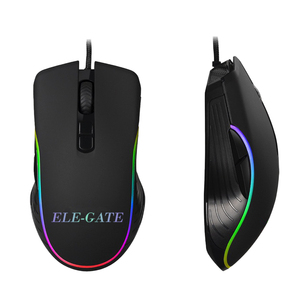 เมาส์คอมพิวเตอร์แบบมีสาย ELE-GATE พร้อมไฟ RGB และปุ่มปรับ DPI - Product Image 1